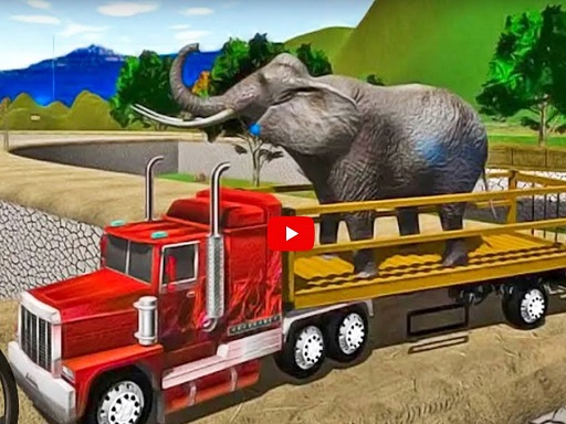 Animal Simulator Truck Transport 2020 - free online Browser game