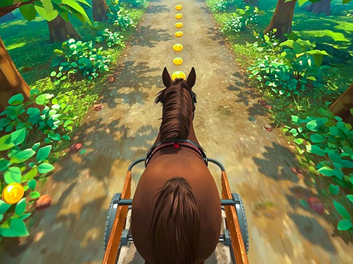 Horse Kart Runner Game - free online Browser game