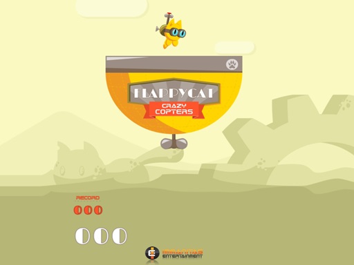 FlappyCat Crazy Copters - free online Browser game