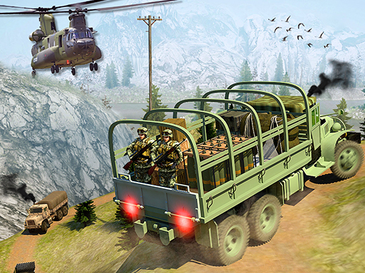 Army Cargo Transport Driving Online - free online Browser game