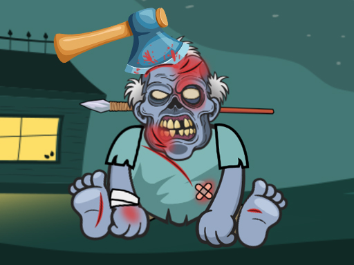 Kick The Zombies - free online Browser game