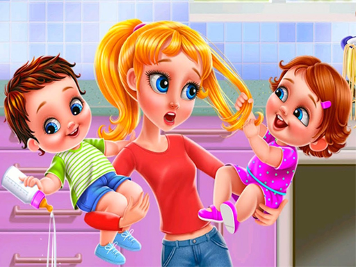 Baby Daycare Mania - free online Browser game