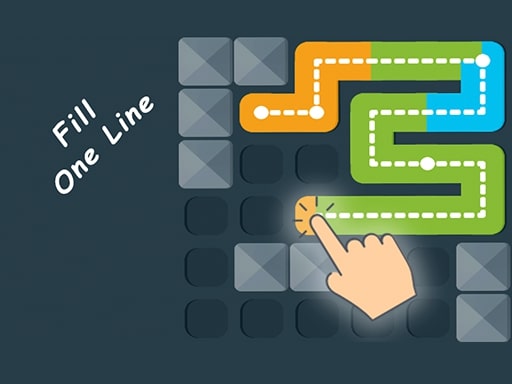 Fill One Line - free online Browser game