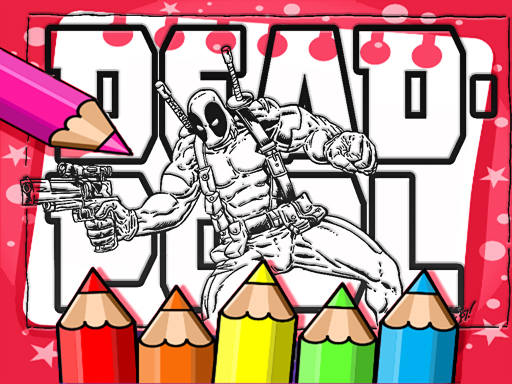 Deadpool Coloring Book - free online Browser game