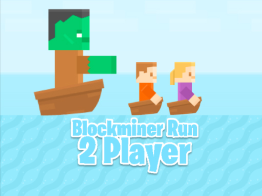 Blockminer Run Two Player - free online Browser game