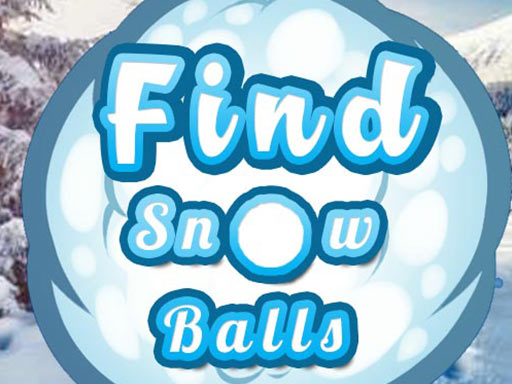 FIND SNOW BALLS - free online Browser game