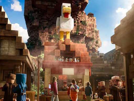 Minecraft Lava Chicken - free online Browser game