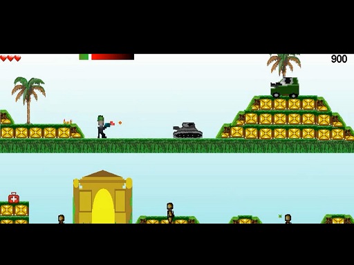Commando Days Adventures - free online Browser game