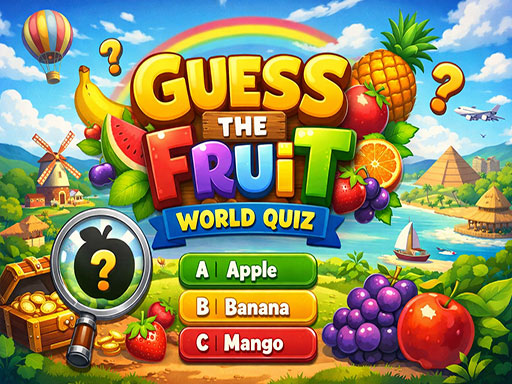Guess The Fruit World Quiz - free online Browser game