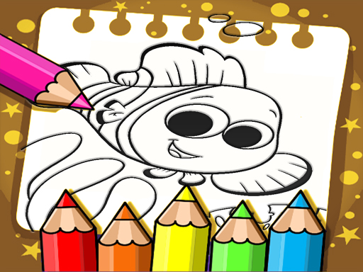 Finding Nemo Color Book - free online Browser game
