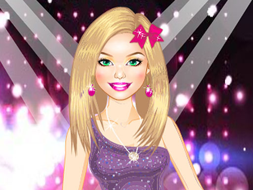 Barbie Popstar Dressup - free online Browser game