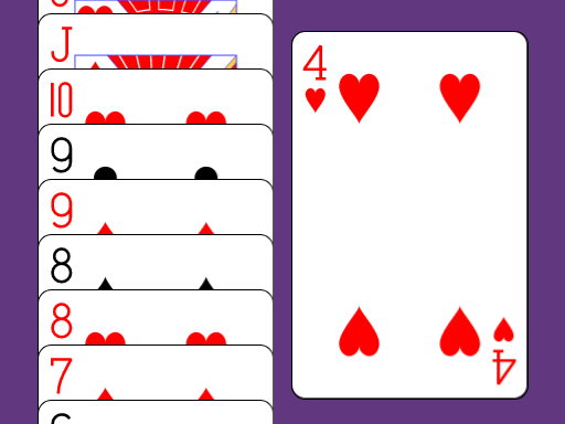 Easy Solitaire - free online Browser game
