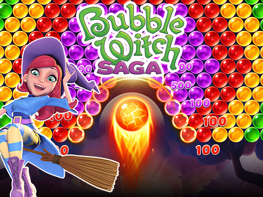 Bubble Witch Saga - free online Browser game