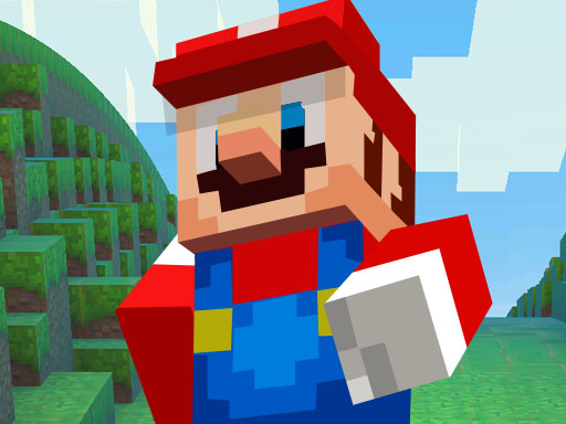 Super Mario MineCraft Runner - free online Browser game