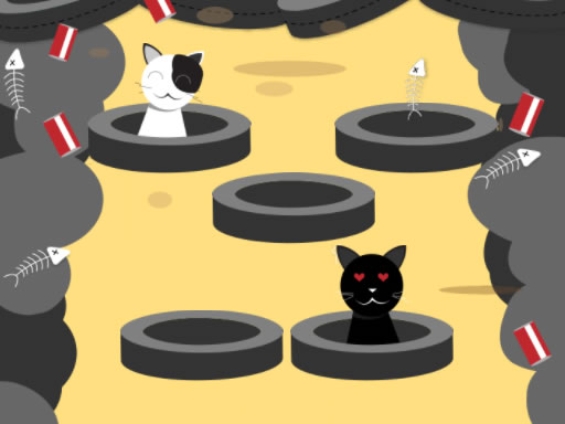 Catch The Cats - free online Browser game