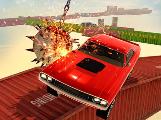 Impossible Classic Stunt Car - free online Browser game