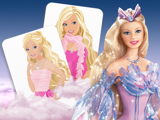 Barbie Card Match - free online Browser game