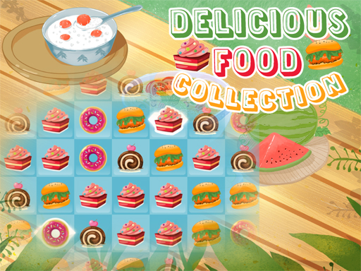 Delicious Food Collection - free online Browser game