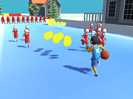 Basket Ball Runner - free online Browser game