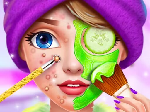 ASMR Makeup Spa Salon - free online Browser game