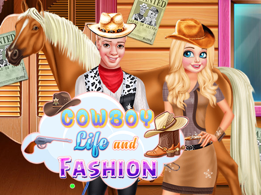 Cowboy Life and Fashion - free online Browser game