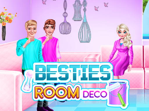 Besties Room Deco - free online Browser game