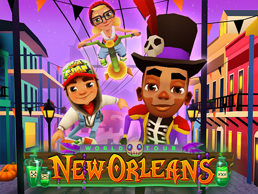 Subway Surfers New Orleans - free online Browser game