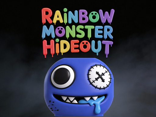 Rainbow Monster Hideout 3D - free online Browser game