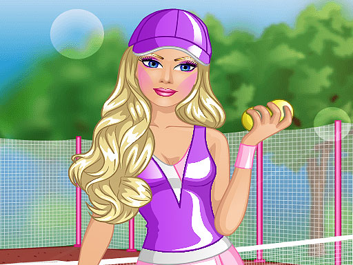 Barbie Tennis Dress - free online Browser game