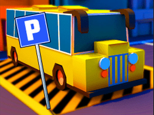 Bus Parkiing 3D - free online Browser game