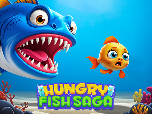 Hungry Fish Saga - free online Browser game
