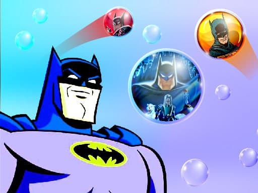 Batman Bubble Shoot Puzzle - free online Browser game