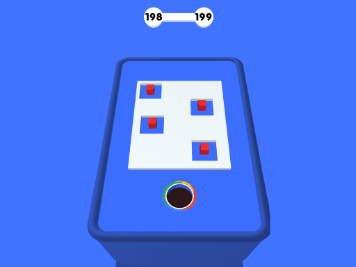 Hole 3d Color Block Game - free online Browser game