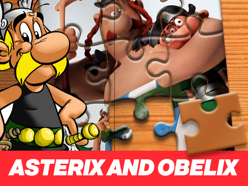 Asterix and Obelix Jigsaw Puzzle - free online Browser game