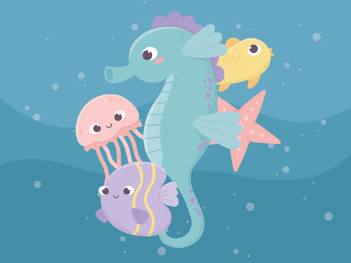 Adorable Fish Memory - free online Browser game