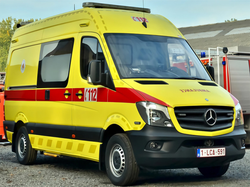 Ambulances Slide - free online Browser game