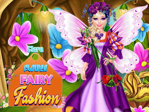 Clara Flower Fairy Fashion - free online Browser game