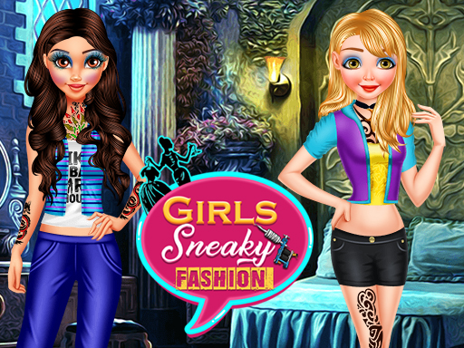 Girls Sneaky Fashion - free online Browser game