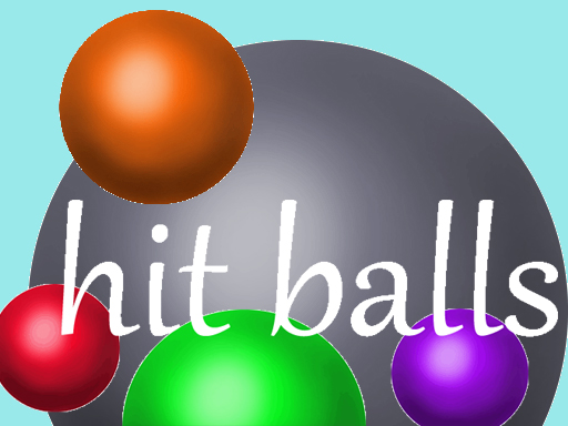 Hit Balls - free online Browser game