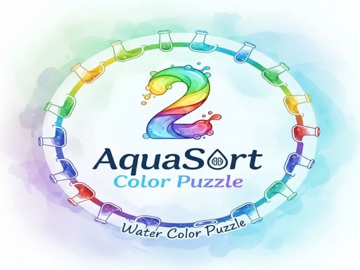 AquaSort 2: Color Puzzle - free online Browser game