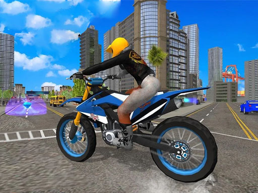 City Bike Stunt Racing - free online Browser game