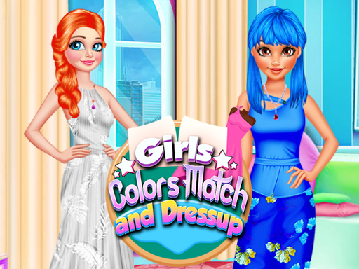 Girls Colour Match and Dress up - free online Browser game