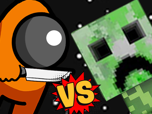 Among vs Creeper Fight - free online Browser game