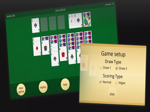 Solitaire GC - free online Browser game