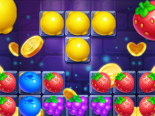 Fruit Match4 Puzzle - free online Browser game