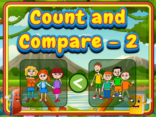 Count And Compare 2 - free online Browser game