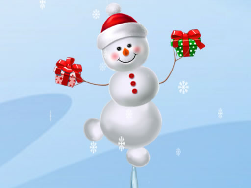 Snow Man Balance - free online Browser game
