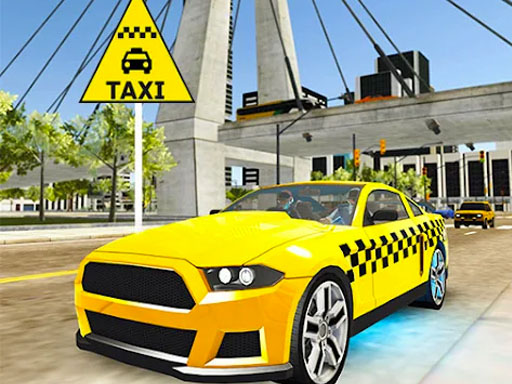 Taxi Driving City Simulator 3D - free online Browser game