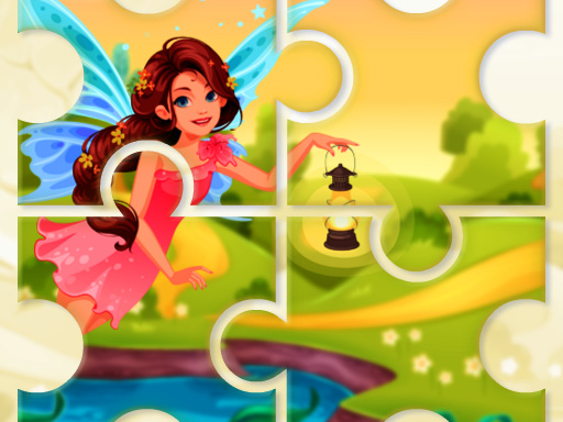 Little Cute Summer Fairies Puzzle - free online Browser game