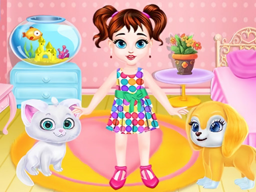 Baby Taylor Pet Grooming Day - free online Browser game